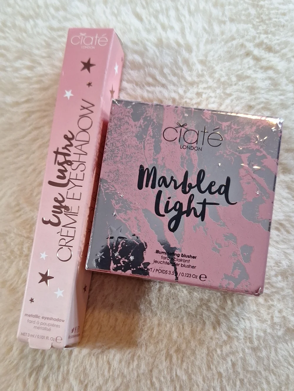 Ciaté Marbled Light Illuminating Eyeshadow Palette - Pink